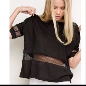 Brandy Melville mesh tee